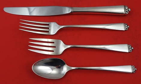 Regular 4-pc Setting availability based on stock listed  - Reigning Beauty by Oneida - Sterling